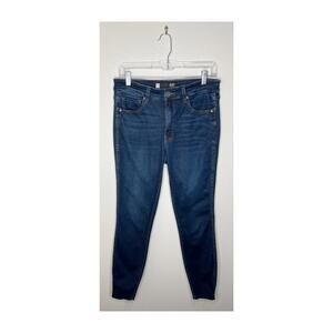 KFTK High Rise Connie Fab Ab Ankle Jeans Size 6